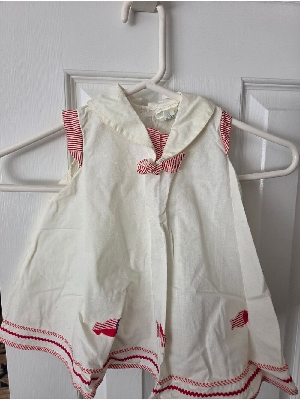 Baby Girls Vintage 1950s Sears Roebuck and Co Honeysuckle Fashions Dress 12 mo - Picture 2 of 6